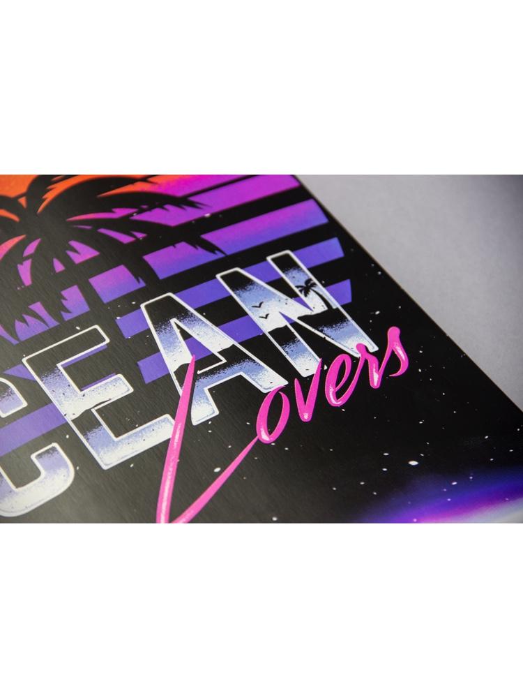 Ocean Lovers Purple 36" Complete Longboard