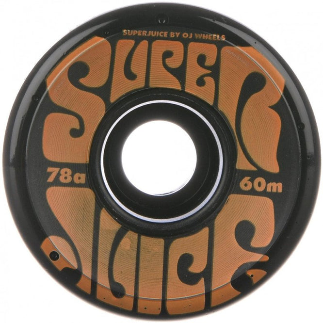 Roues de Skateboard Super Juice 78a Black 60mm