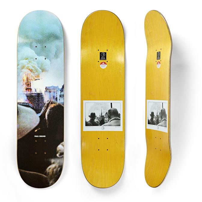 Paul Grund Notre Dame 8.25" Skateboard Deck