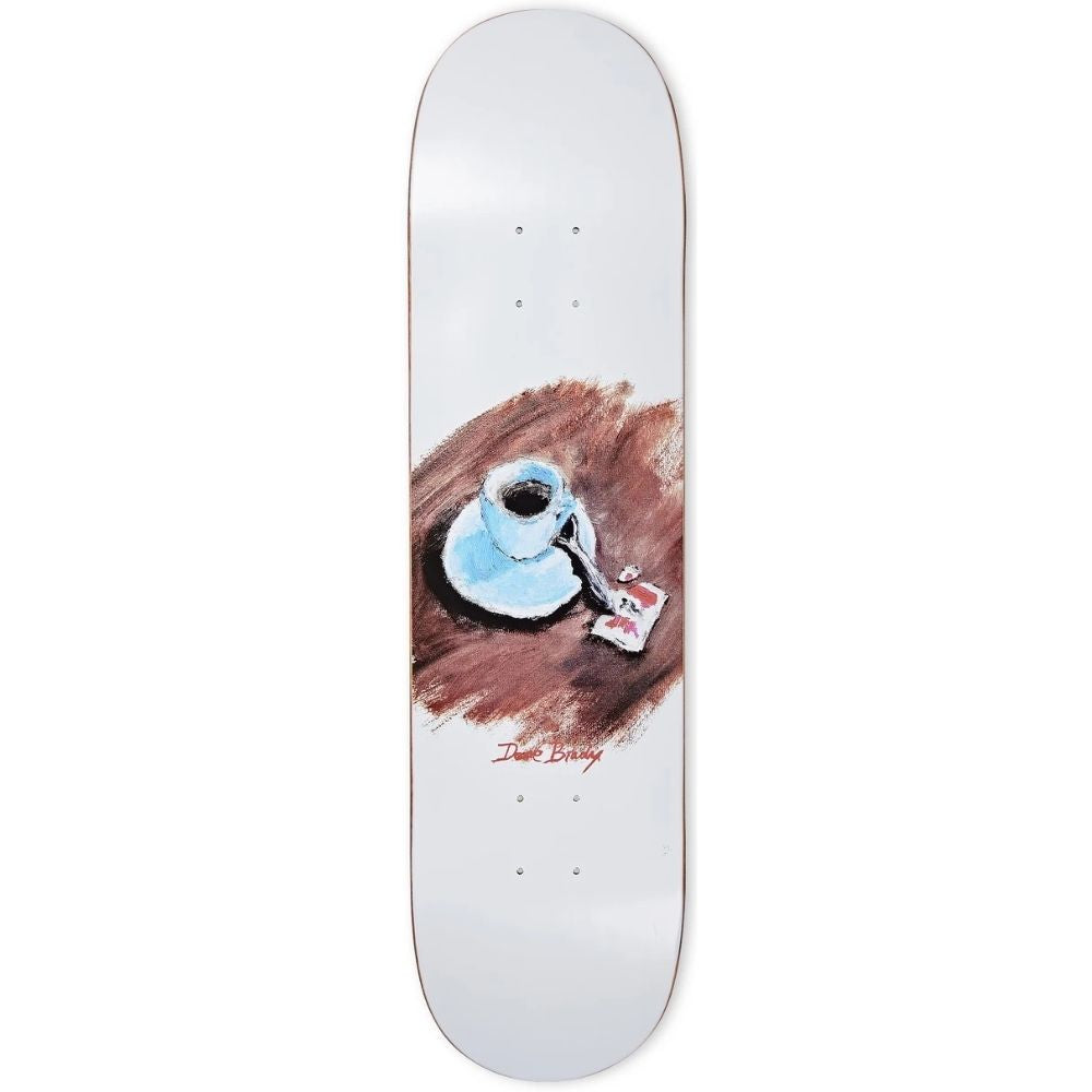 Dane Brady Cimbalino White 8.0" Skateboard Deck