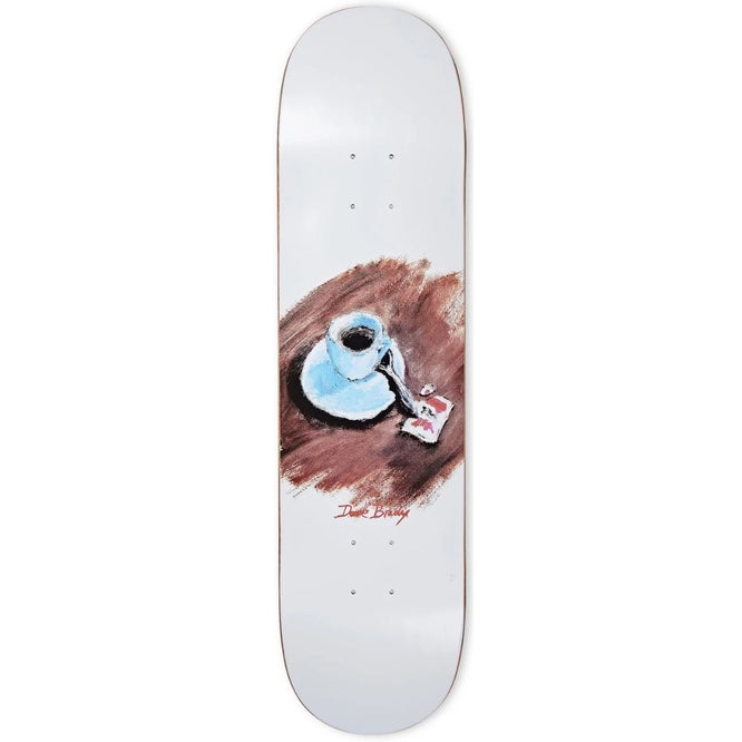 Planche de skateboard Dane Brady Cimbalino White 8.375" Deck