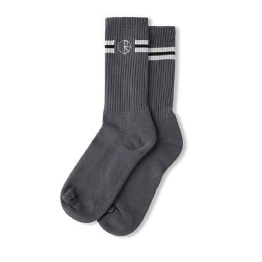 Stroke Logo Socks Grey