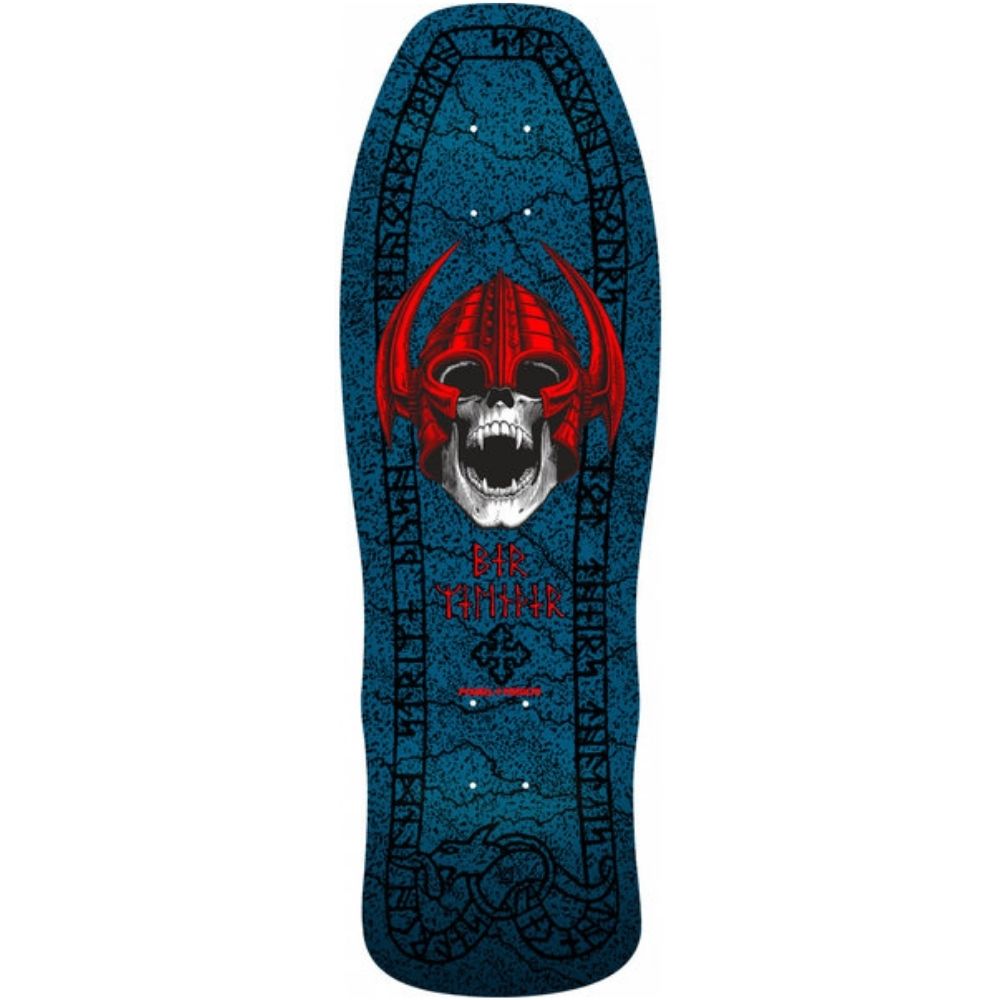 Welinder Nordic Skull Blue 9.625" Skateboard Deck