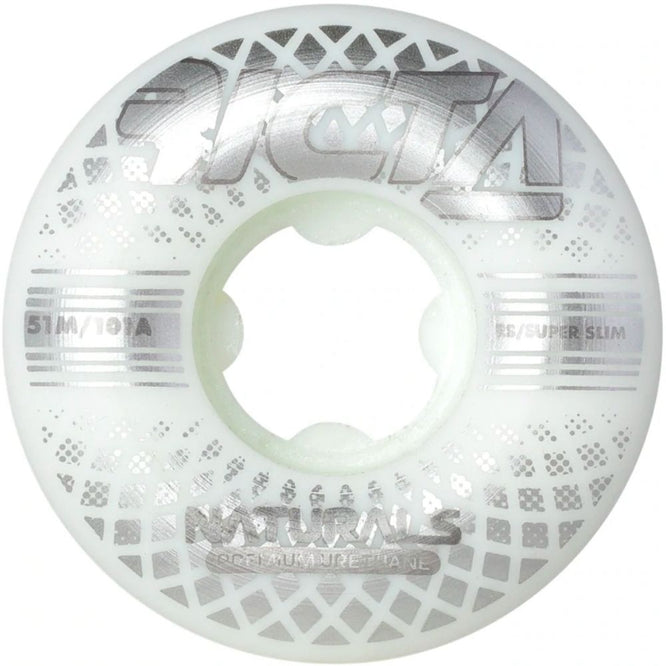 Reflective Naturals Wide 101a 51mm Skateboard Wheels