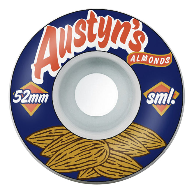 Austyn Gillette Classics Almond's 99a 52mm Roues de Skateboard