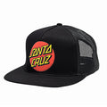 Classic Dot Mesh Cap Black/White