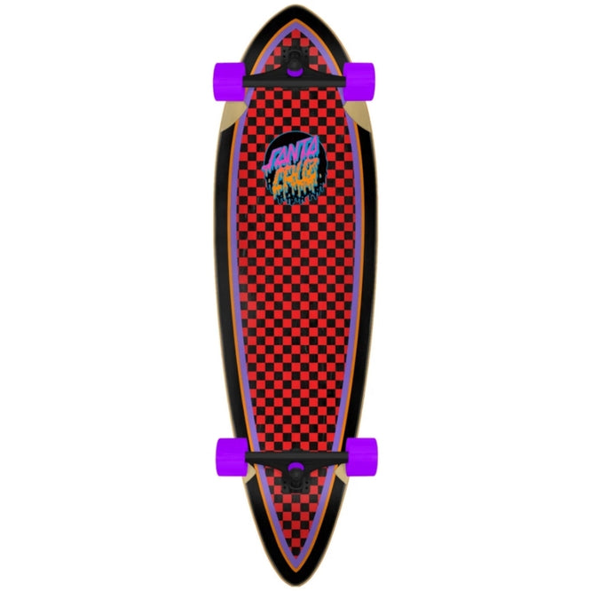 Rad Dot Pintail 33" Black/Multicolored Complete Cruiser