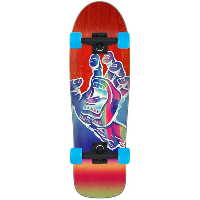 Iridescent Hand Shaped Cruzer 31.7" Red Cruiser complet