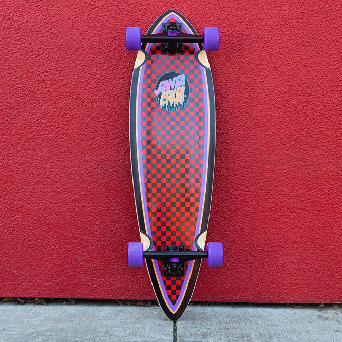 Rad Dot Pintail 33" Black/Multicolored Complete Cruiser