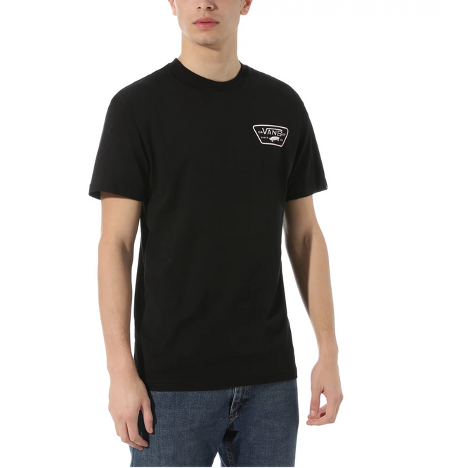 Full Patch Back Tee Black/ Vans Cool Pink