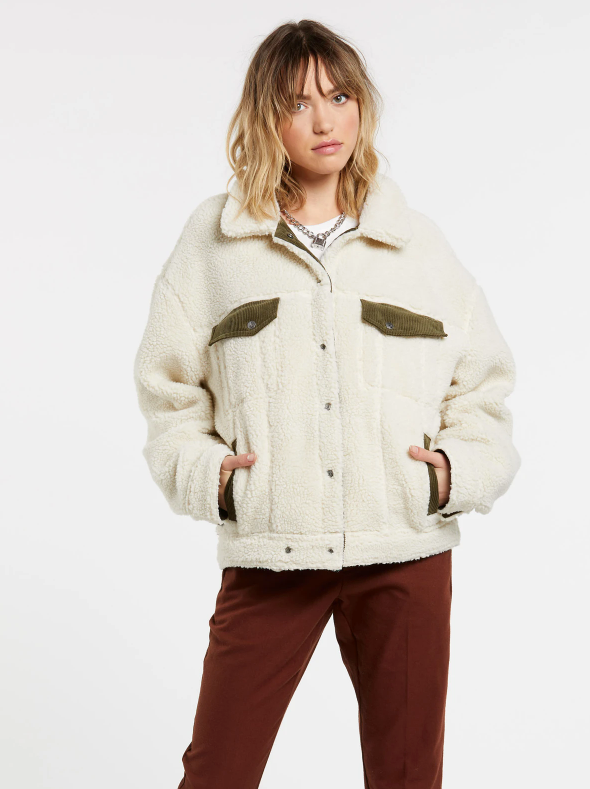 Womens Woodstone Reversible Jacket Olive