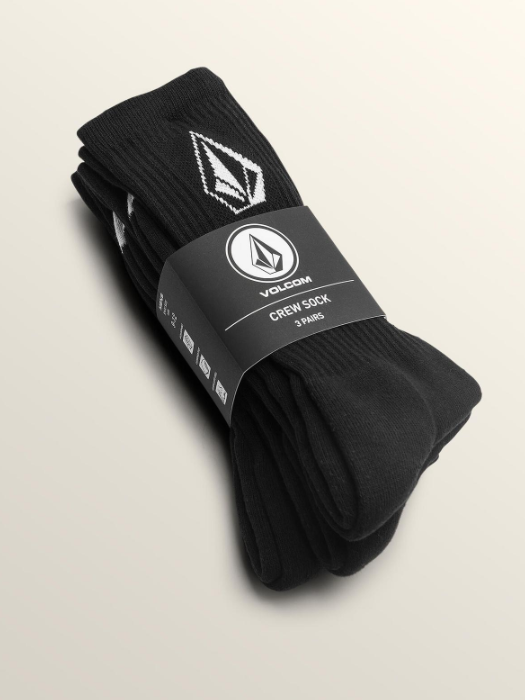 Full Stone Socks Black 3Pack