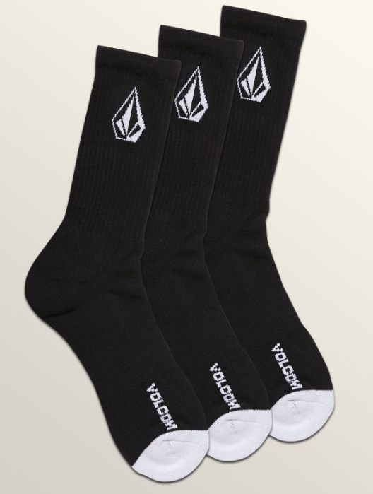 Full Stone Socks Black 3Pack