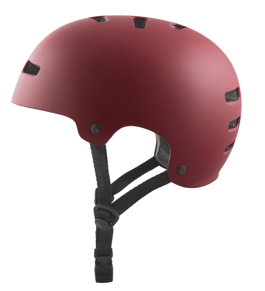 Evolution Solid Colors Satin Oxblood Helm