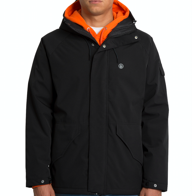 Synthwave 5K Jacket Black