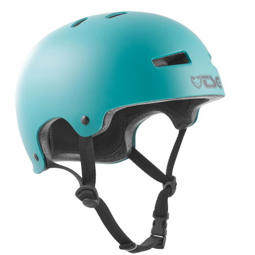 Evolution Solid Colors Satin Cauma Green Helmet