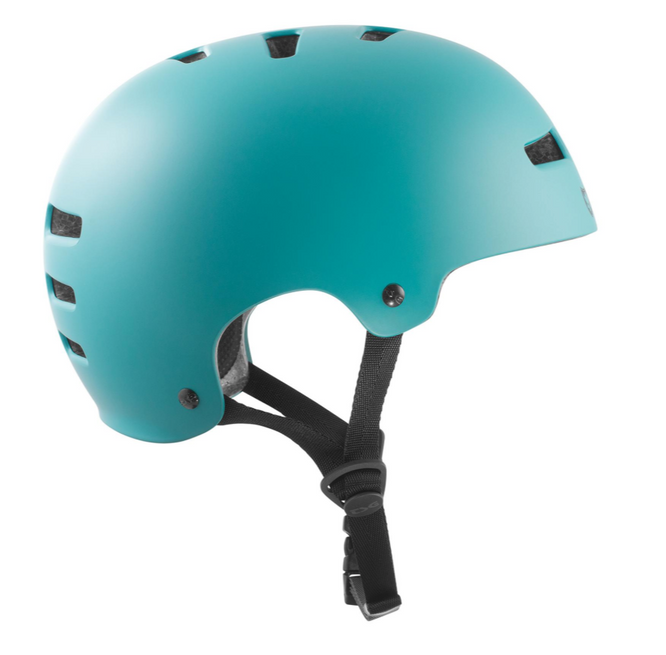 Evolution Solid Colors Satin Cauma Green Helmet