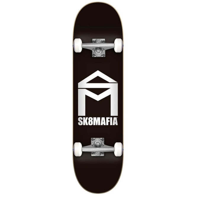 House Logo Black 7.75" Skateboard complet