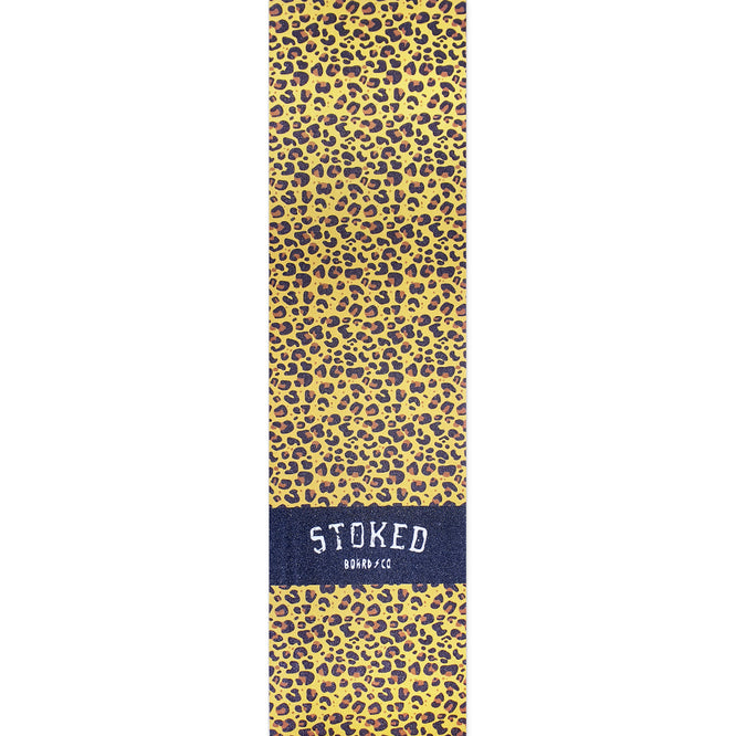 Stoked Wildcat Yellow Griptape