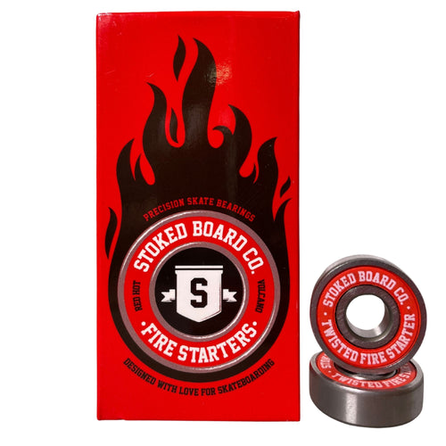 Fire Starters Abec 7 Skateboard Bearings