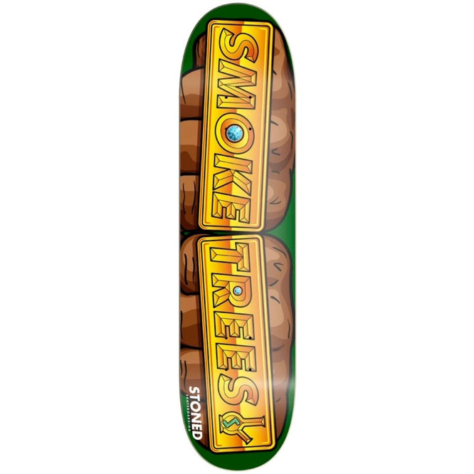 Planche de skateboard 8.0" Fistcuffs Green