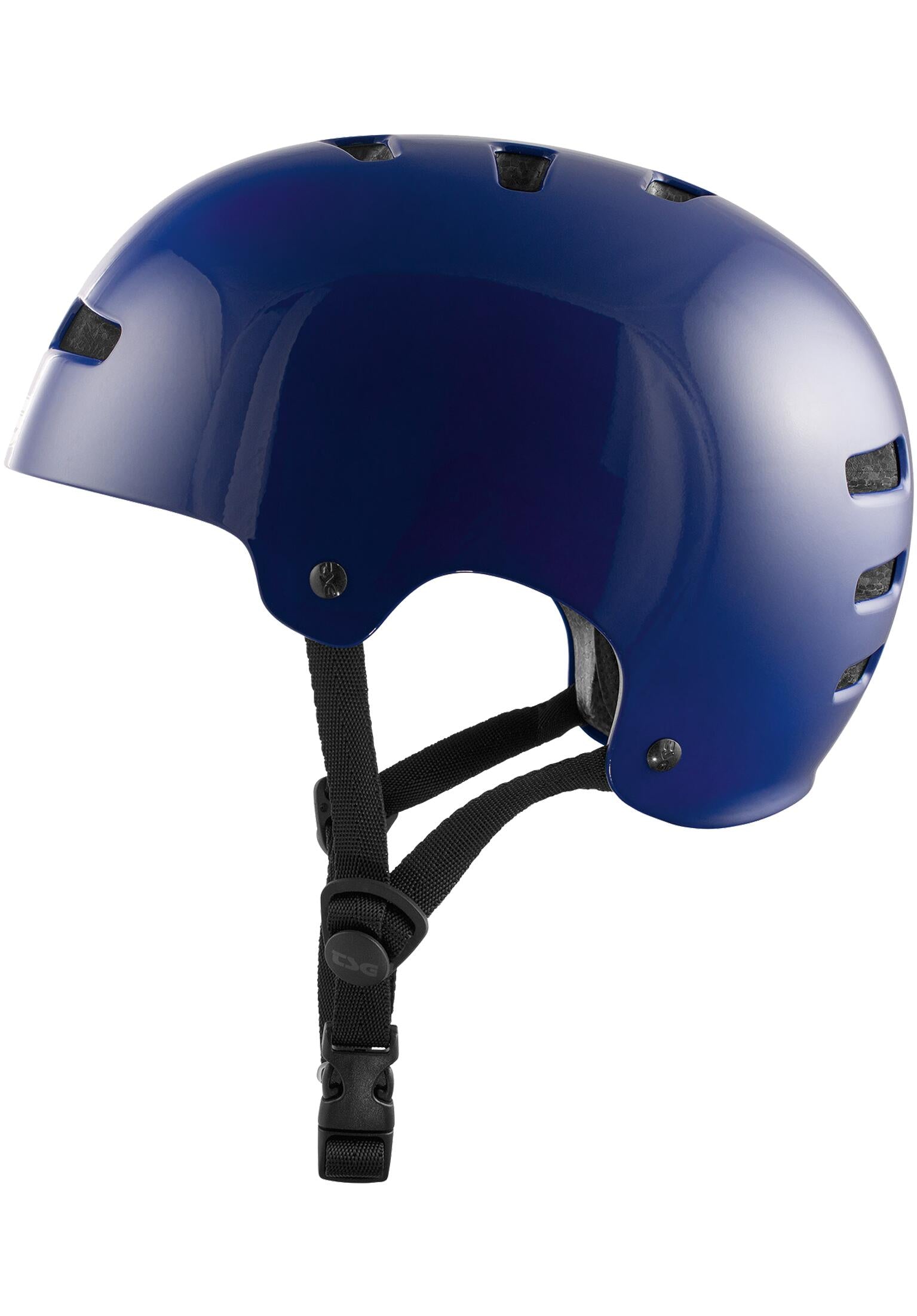Evolution Solid Color Gloss Evo Blue Helmet