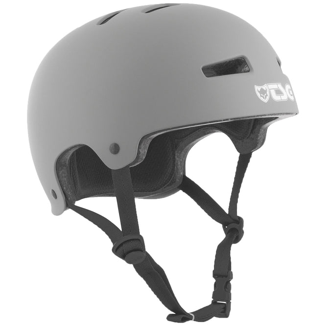 Evolution Solid Colors Satin Coal Helmet