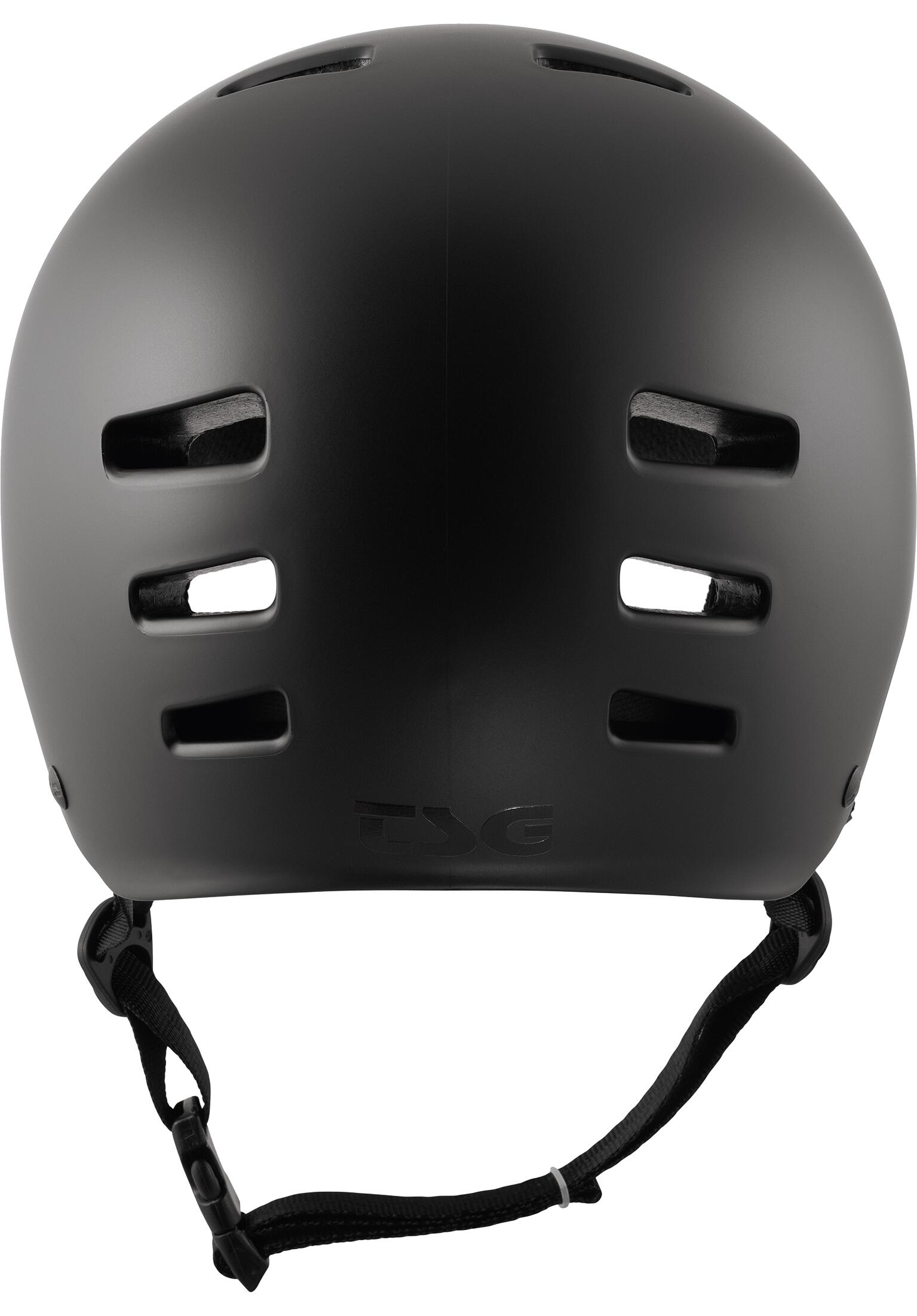 Evolution Solid Colors Satin Dark Black Helmet