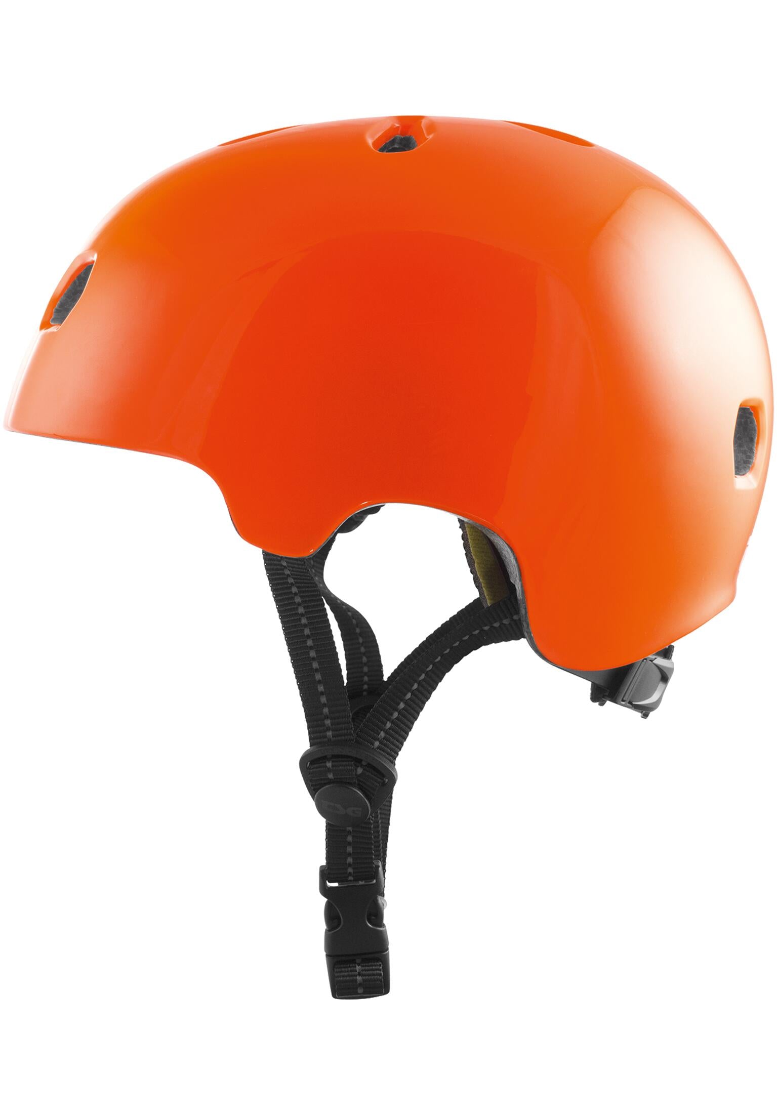 Meta Solid Color Gloss Orange Helm