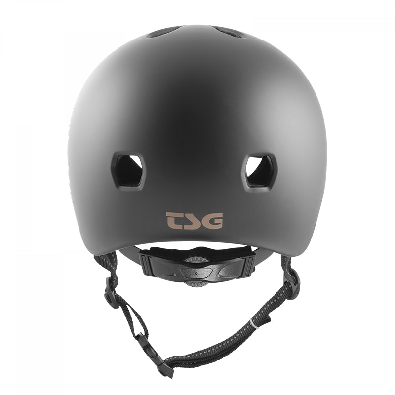 Meta Solid Color Satin Black Helm