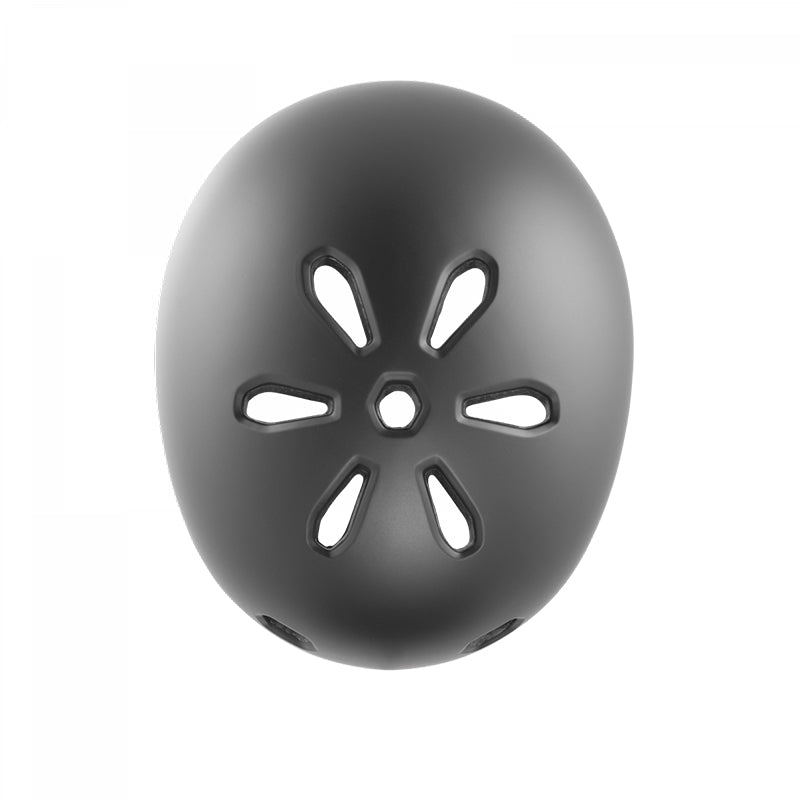 Meta Solid Color Satin Black Helm