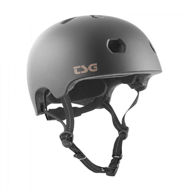 Meta Solid Color Satin Black Helm