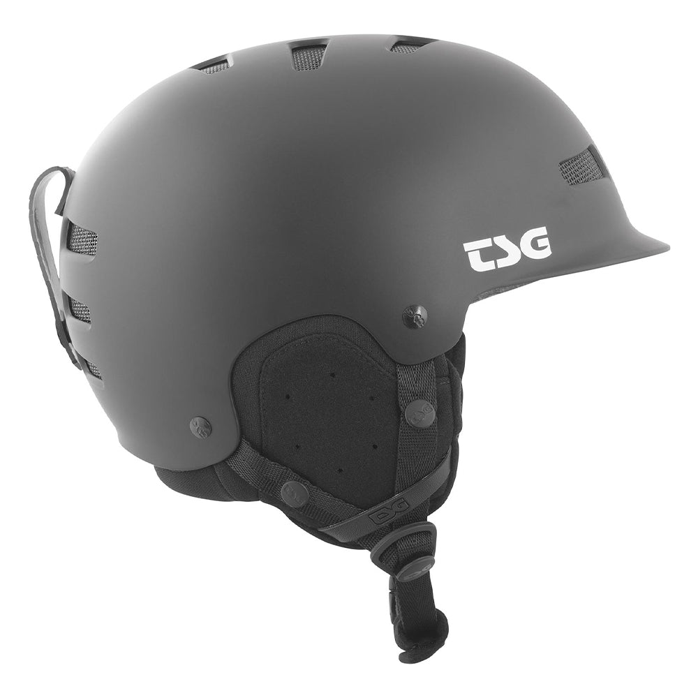 Trophy Solid Color Helmet Satin Black