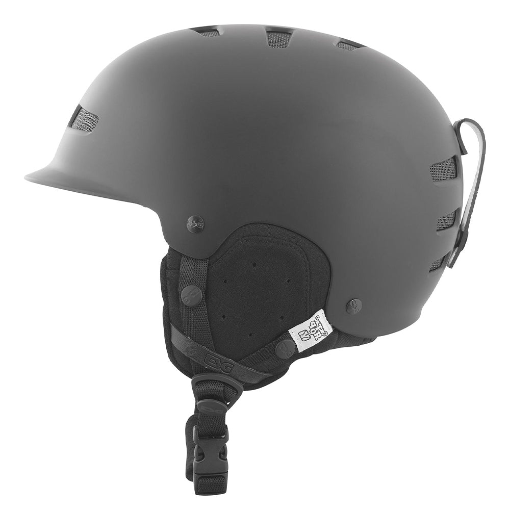 Trophy Solid Color Helmet Satin Black