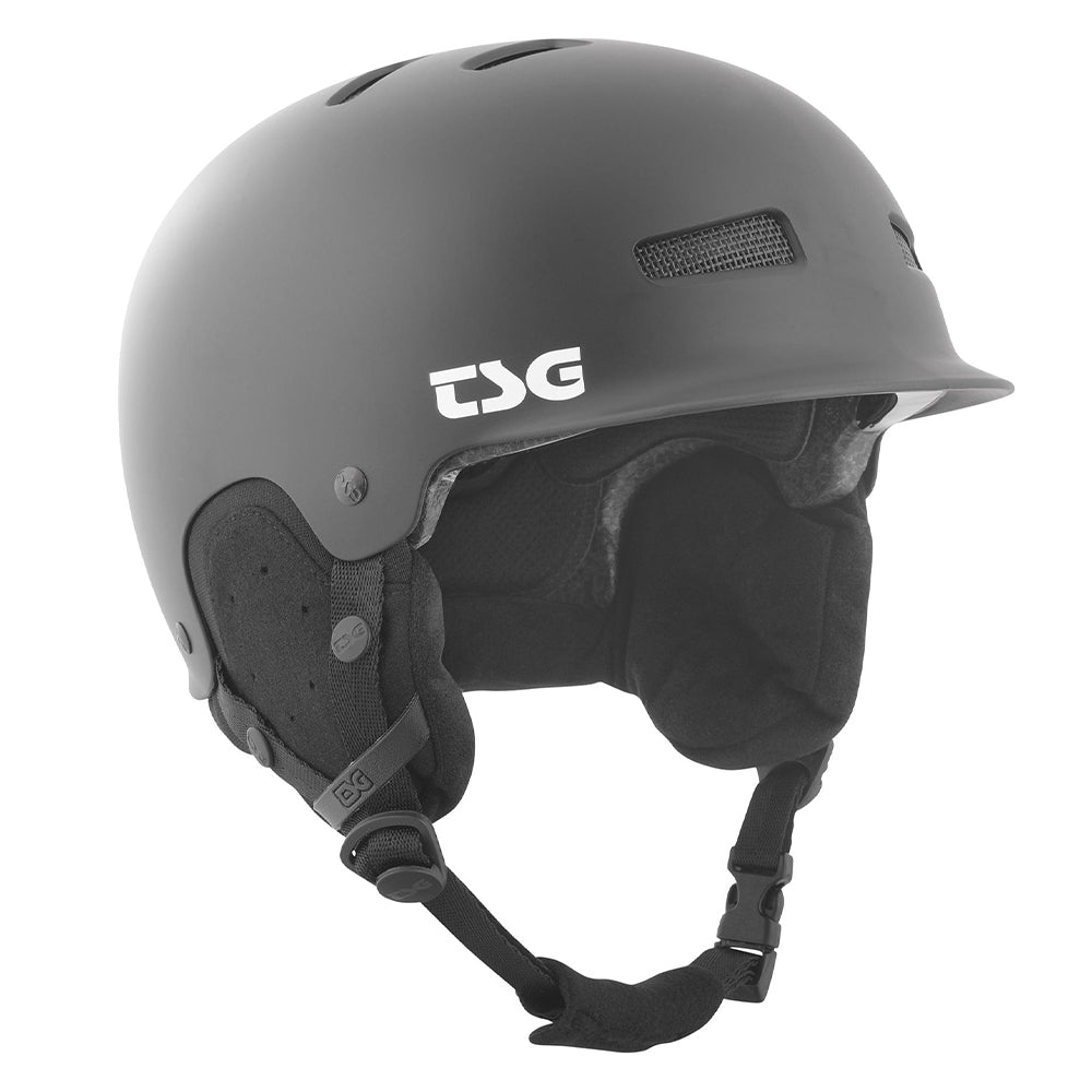 Trophy Solid Color Helmet Satin Black