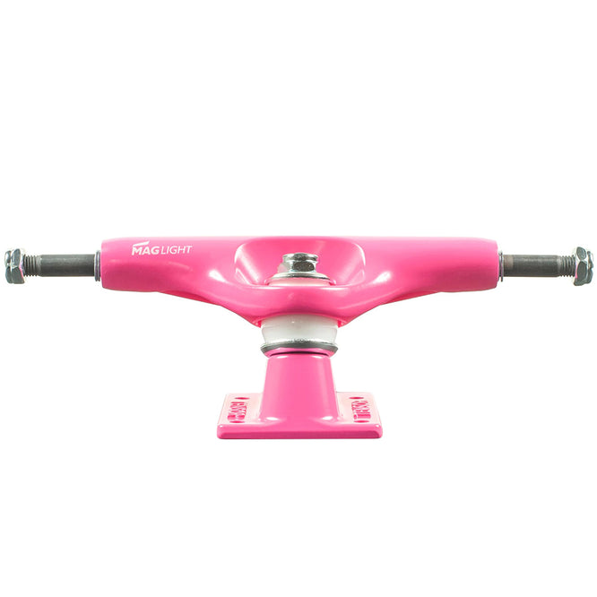 Mag Light Glossy Safety Pink 5.25" Skateboard Trucks