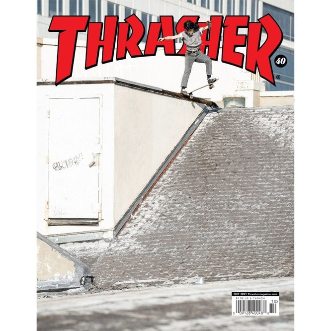 Thrasher Magazine Numéro 495 Octobre 2021