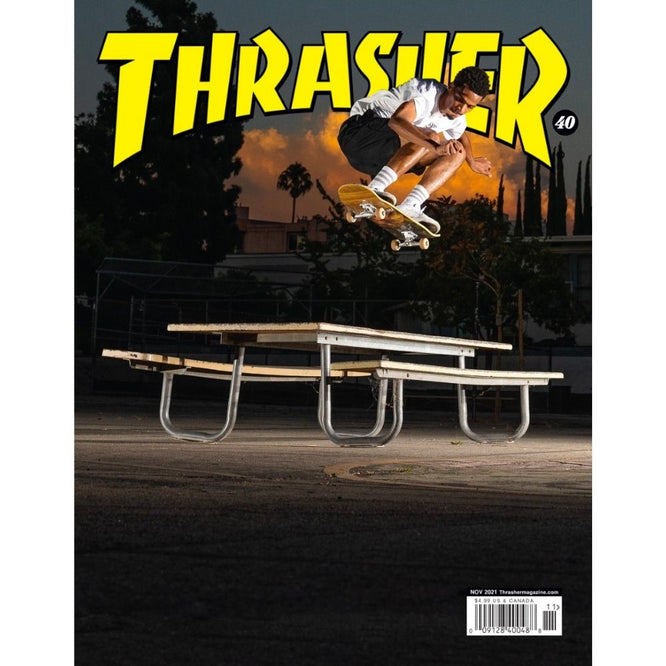 Thrasher Magazine Numéro 496 Novembre 2021