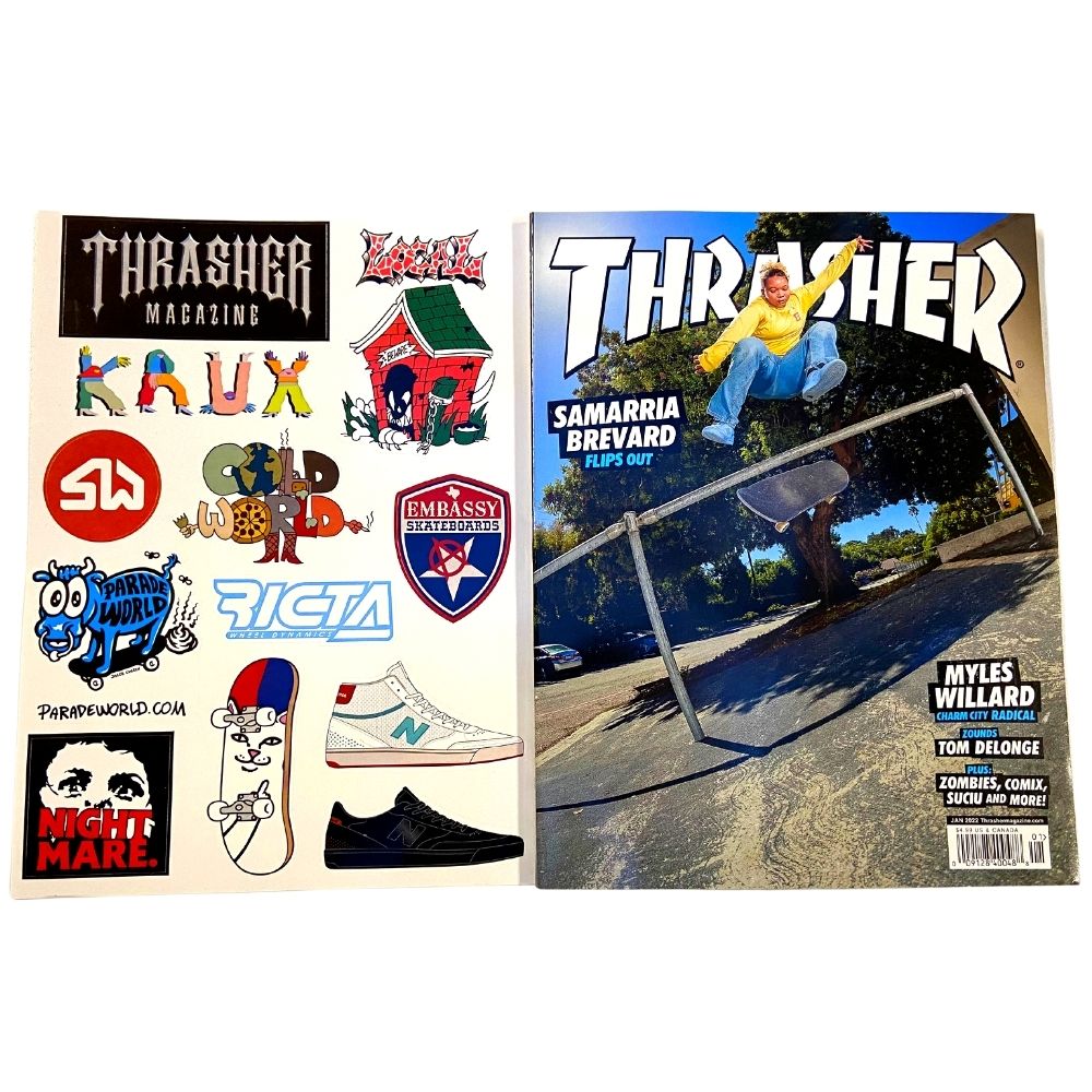 Thrasher Magazine Issue #498 January 2022