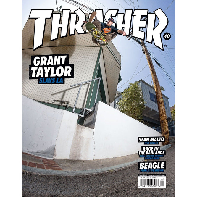 Thrasher Magazine Numéro 492 Juillet 2021