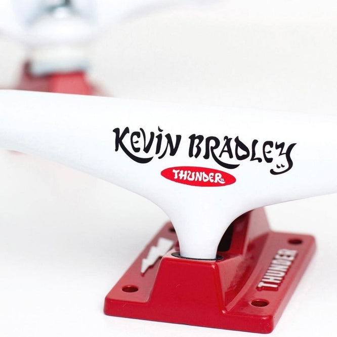 Camions de skateboard Bradley KB's Room 8.25" blanc/rouge