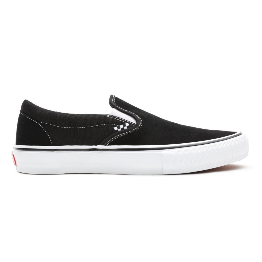 Skate Slip-On Black/White