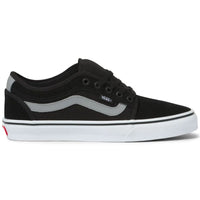 Chukka Low Sidestripe Noir/Gris/Blanc