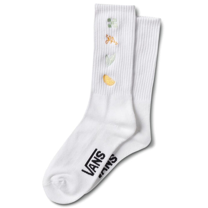 Lizzie Armanto Crew Socks White