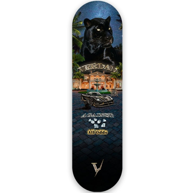 Planche de skateboard 8.25" Against All Odds Black