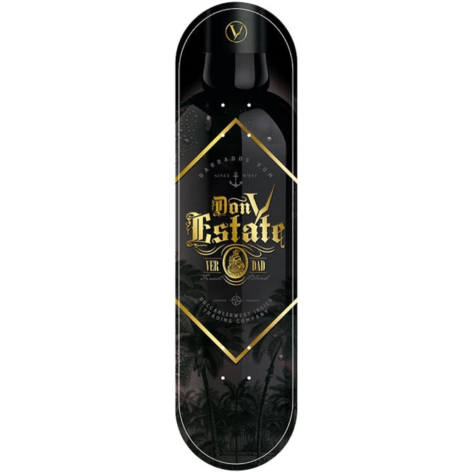 Don V Black 8.25" Skateboard Deck