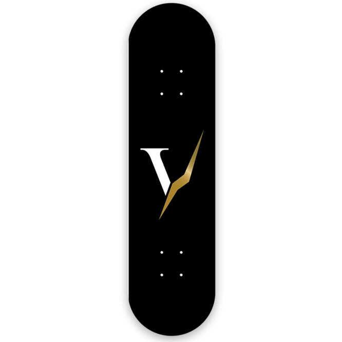 Golden Lightning Black 8.5" Skateboard Deck