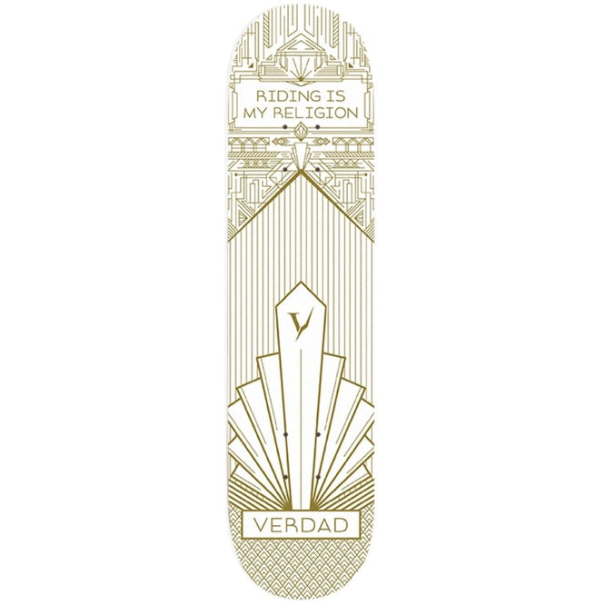 Riding Is My Religion 8.125" Skateboard Deck