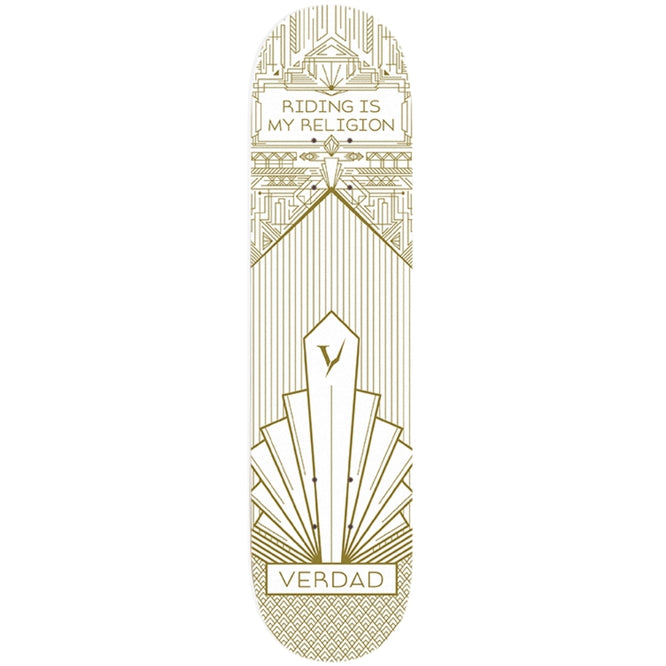 Riding Is My Religion 8.5" Skateboard Deck