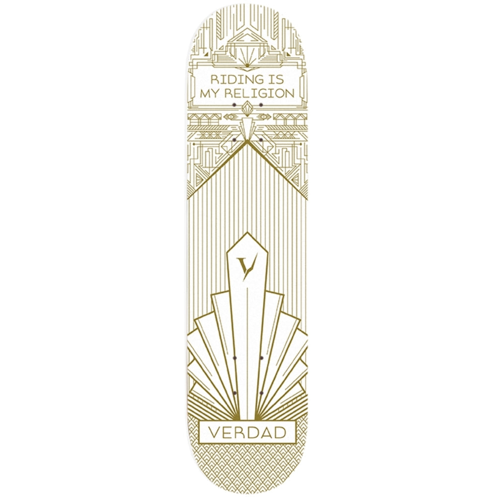 Riding Is My Religion 8.25" Skateboard Deck